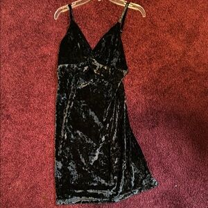 Black Velvet Dress